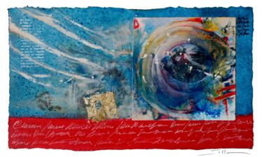 Pintura intitulada "Aquatic" por Jean-Luc Lacroix (JL LACROIX), Obras de arte originais, Acrílico