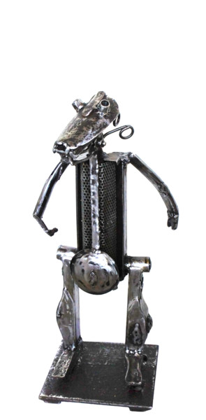 Escultura intitulada "JIMMY" por Jean-Luc Lacroix (JL LACROIX), Obras de arte originais, Metais