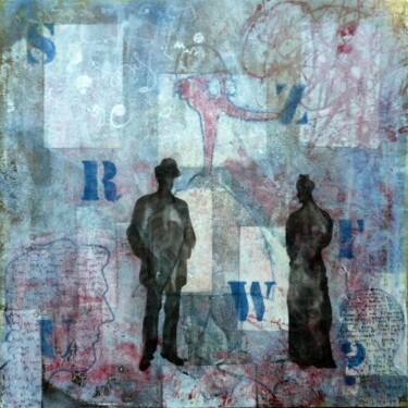 Peinture intitulée "Oxymoron n° 4" par Jean Luc Logie, Œuvre d'art originale
