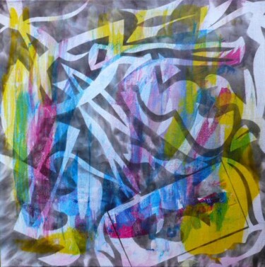 Peinture intitulée "Errance N° 2" par Jean Luc Logie, Œuvre d'art originale