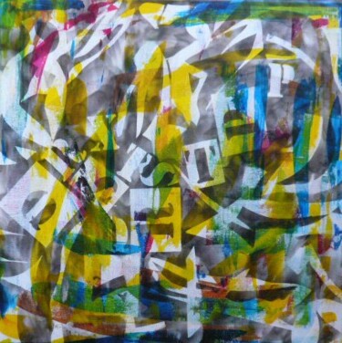 Peinture intitulée "Errance N° 4" par Jean Luc Logie, Œuvre d'art originale