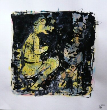 Peinture intitulée "Joliveté N° 1" par Jean Luc Logie, Œuvre d'art originale