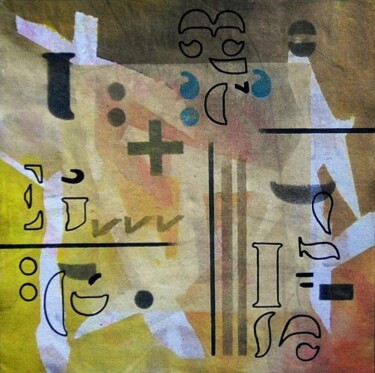 Peinture intitulée "Ipséité N° 7" par Jean Luc Logie, Œuvre d'art originale