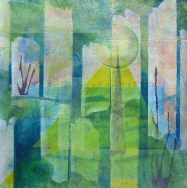 Peinture intitulée "Horizon N° 3" par Jean Luc Logie, Œuvre d'art originale