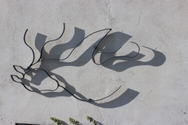 雕塑 标题为“Galop de cheval” 由Jean-Luc Lopez, 原创艺术品, 金属
