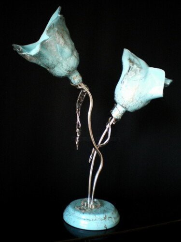 Design titled "LAMPE 2 TULIPES BLE…" by Jean Luc Masini, Original Artwork