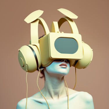 Цифровое искусство под названием "Addiction 4" - Jean Luc Michon, Подлинное произведение искусства, Изображение, сгенерирова…
