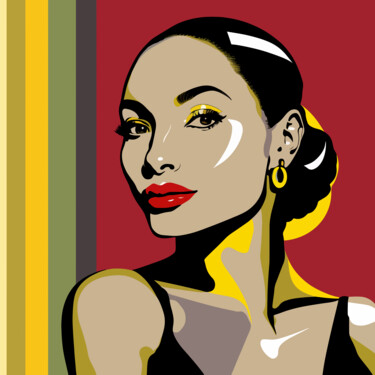 Arte digital titulada "Sade 1" por Jean Luc Michon, Obra de arte original, Imagen generada por IA