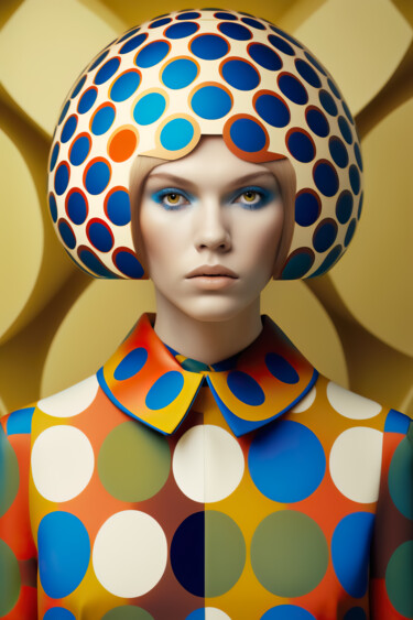 "Néo-Pop 8" başlıklı Dijital Sanat Jean Luc Michon tarafından, Orijinal sanat, AI tarafından oluşturulan görüntü