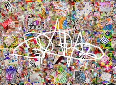 Arts numériques intitulée "Graf.jpg" par Jean-Luc Perrault, Œuvre d'art originale, Photo montage