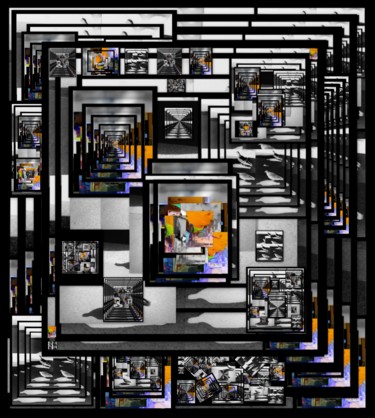 Arts numériques intitulée "Migraine.jpg" par Jean-Luc Perrault, Œuvre d'art originale, Photo montage