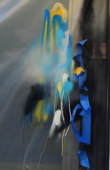 Photographie intitulée "Tâche Bleue-Jaune.j…" par Jean-Luc Perrault, Œuvre d'art originale