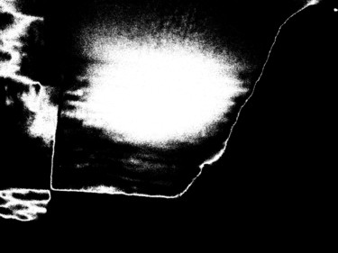 Photographie intitulée "Paysage au Noir (1)…" par Jean-Luc Perrault, Œuvre d'art originale, Photographie numérique
