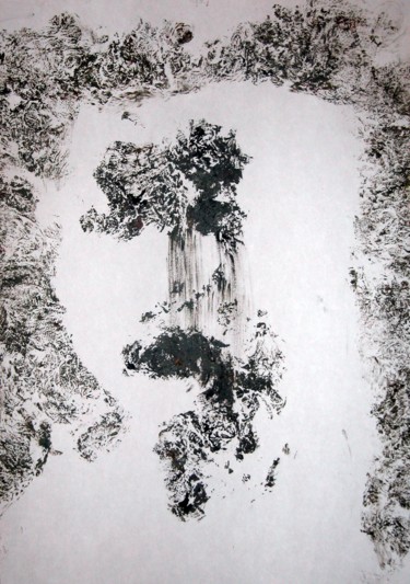 Dibujo titulada "Végétalienne.jpg" por Jean-Luc Perrault, Obra de arte original