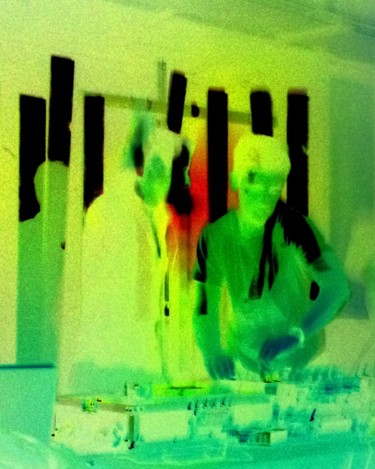 Arts numériques intitulée "DJ's.jpg" par Jean-Luc Perrault, Œuvre d'art originale, Peinture numérique