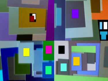 Arts numériques intitulée "Fenêtres.jpg" par Jean-Luc Perrault, Œuvre d'art originale, Peinture numérique