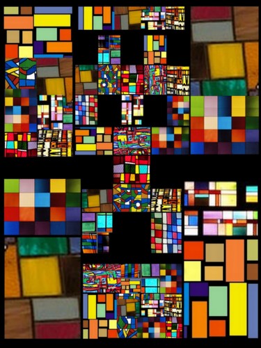 Arts numériques intitulée "Lego.jpg" par Jean-Luc Perrault, Œuvre d'art originale, Peinture numérique