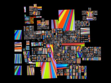 Arts numériques intitulée "Abstraction Contemp…" par Jean-Luc Perrault, Œuvre d'art originale, Photo montage