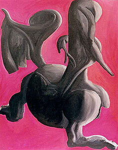 Peinture intitulée "racine-au-pieds-dho…" par Jean-Luc Portet, Œuvre d'art originale