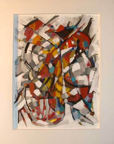 Schilderij getiteld "abstract9.jpg" door Jean-Luc Portet, Origineel Kunstwerk