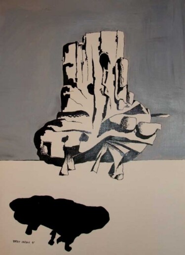 Peinture intitulée "Encre 4" par Jean-Luc Portet, Œuvre d'art originale