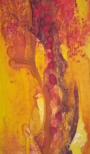 Pittura intitolato "Baïla flamenca" da Jean-Luc Richard, Opera d'arte originale, Acrilico
