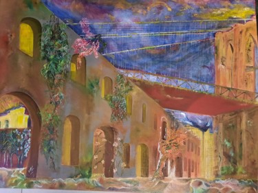 Espoir Peinture intitulée "Espoir" par Jean-Luc Sert, Œuvre d'art originale, Acrylique