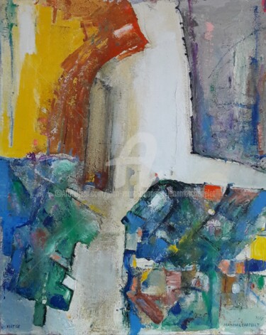 Malerei mit dem Titel "Vertige" von Jean-Marc Chapelet (jeanmarchapelet), Original-Kunstwerk, Öl