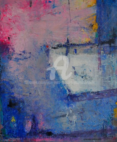 Картина под названием "Espace" - Jean-Marc Chapelet (jeanmarchapelet), Подлинное произведение искусства, Масло