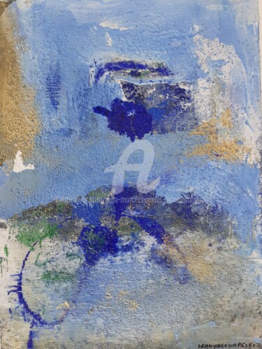 Картина под названием "Abstraction Lyrifiq…" - Jean-Marc Chapelet (jeanmarchapelet), Подлинное произведение искусства, Акрил