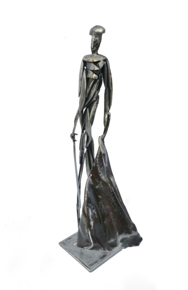 Sculpture titled "EL CORDOBES" by Jean-Marc Martinez, Original Artwork, Metals