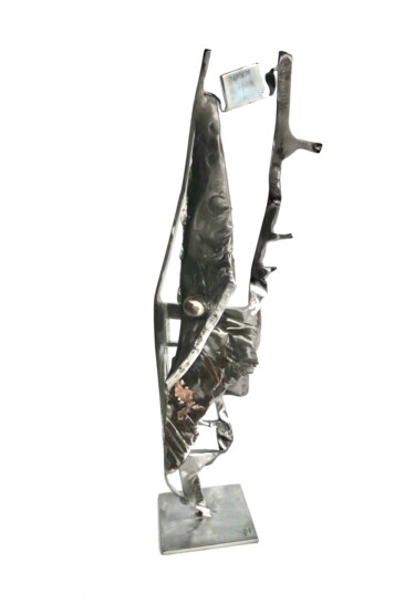 "Stromboli" başlıklı Heykel Jean-Marc Martinez tarafından, Orijinal sanat, Metaller
