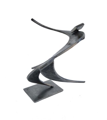 Sculpture titled "MOUIVEMENT" by Jean-Marc Martinez, Original Artwork, Metals