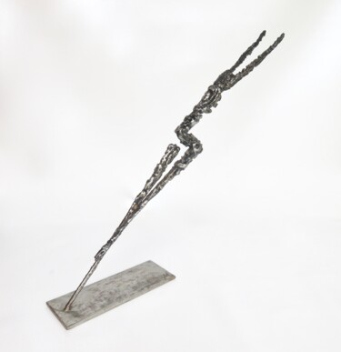 Sculpture titled "SCULPTURE METAL DES…" by Jean-Marc Martinez, Original Artwork, Metals