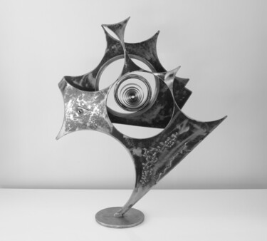Sculpture titled "SCULPTURE METAL  AB…" by Jean-Marc Martinez, Original Artwork, Metals