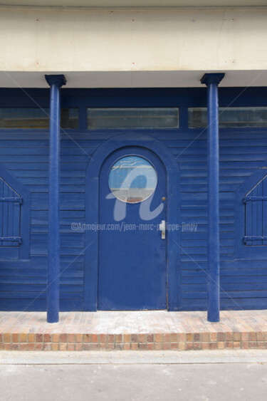 Photographie intitulée "LA MAISON BLEUE" par Jean-Marc Philippe (Jimpy), Œuvre d'art originale, Photographie numérique