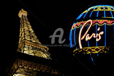 Фотография под названием "PARIS LAS VEGAS" - Jean-Marc Philippe (Jimpy), Подлинное произведение искусства, Цифровая фотограф…