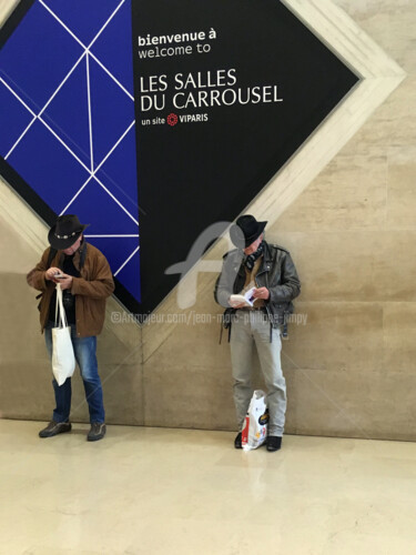 Photographie intitulée "TWO COWBOYS" par Jean-Marc Philippe (Jimpy), Œuvre d'art originale, Photographie numérique