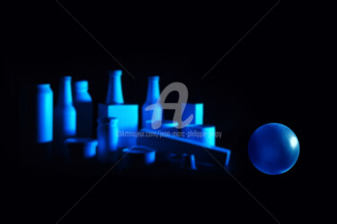 Photography titled "BLUE 357" by Jean-Marc Philippe (Jimpy), Original Artwork, Digital Photography