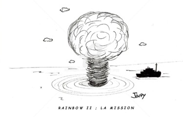 Rysunek zatytułowany „RAINBOW 2. LA MISSI…” autorstwa Jean-Marc Philippe (Jimpy), Oryginalna praca, Marker