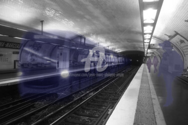 Fotografie mit dem Titel "STATION ALMA MARCEA…" von Jean-Marc Philippe (Jimpy), Original-Kunstwerk, Digitale Fotografie