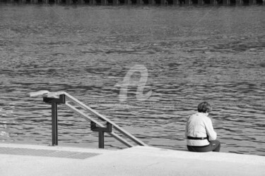 Fotografia intitulada "LA LECTRICE" por Jean-Marc Philippe (Jimpy), Obras de arte originais, Fotografia digital