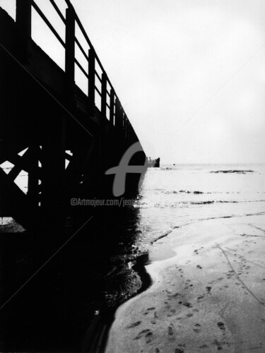 Fotografía titulada "LA JETÉE" por Jean-Marc Philippe (Jimpy), Obra de arte original, Fotografía analógica