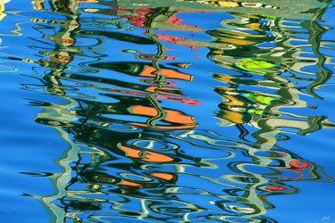 Photographie intitulée "reflets-01.jpg" par Jean Marc Sparagna, Œuvre d'art originale, Photographie manipulée