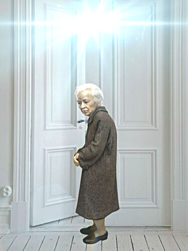 Digitale Kunst getiteld "Miss Parkinson" door Jean-Marie Gitard (Mr STRANGE), Origineel Kunstwerk, Foto Montage