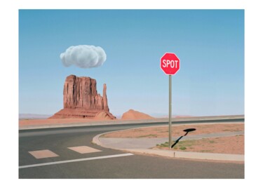 Digital Arts titled "The Spot" by Jean-Marie Gitard (Mr STRANGE), Original Artwork, Digital Collage