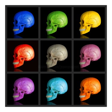 Digitale Kunst mit dem Titel "The Nine Colors Of…" von Jean-Marie Gitard (Mr STRANGE), Original-Kunstwerk, Digitale Collage
