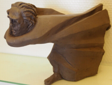 Sculpture intitulée "Flagellation" par Jean-Marie Gleizes, Œuvre d'art originale, Argile