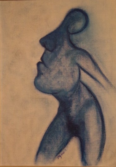 Painting titled "Ma danseuse" by Jean-Marie Reynaud (jmry), Original Artwork