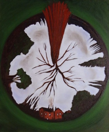 Peinture intitulée "Du haut de l'arbre 3" par Jean-Marie Reynaud (jmry), Œuvre d'art originale